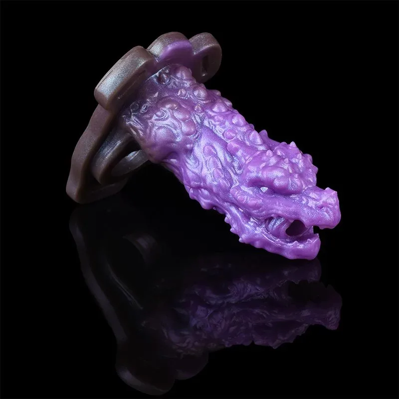 5.5 Inch Strap On Dragon Cock Sleeve Soft Silicone Penis Sheath 7 5.5 Inch Strap On Dragon Cock Sleeve Soft Silicone Penis Sheath 7