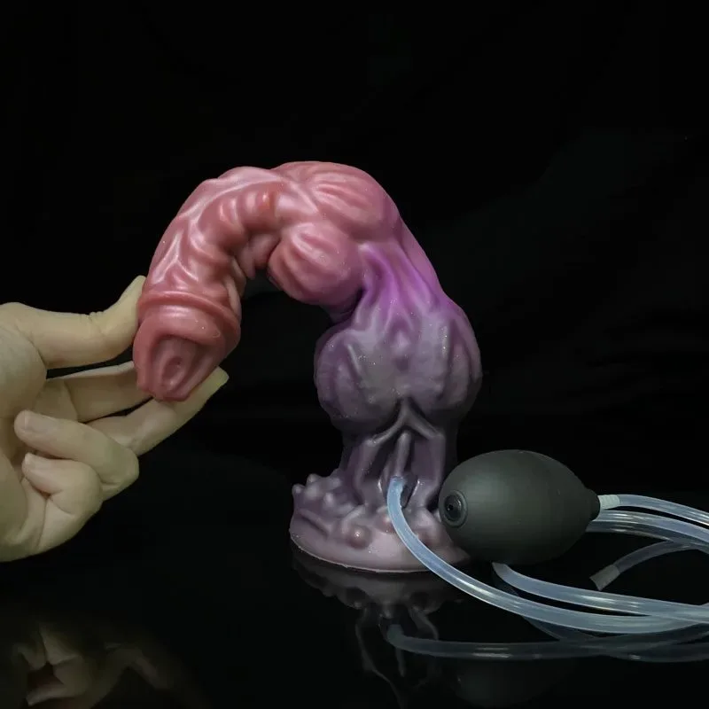 8/9.5/11 Inch Fantasy Double Knot Dragon Squirting Dildo Sex Toy 6 8/9.5/11 Inch Fantasy Double Knot Dragon Squirting Dildo Sex Toy 6