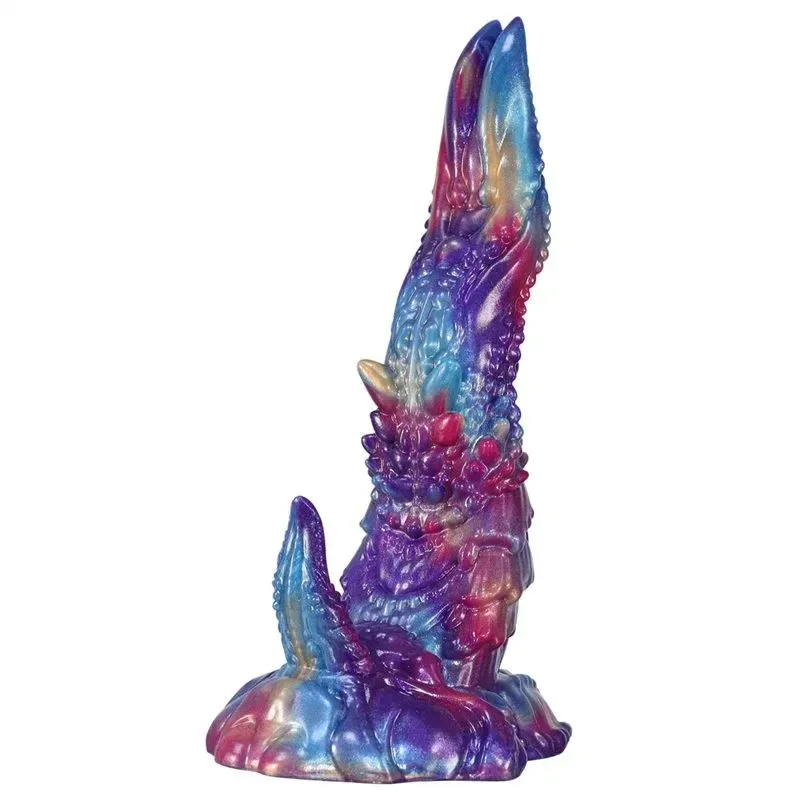 Fantasy Exotic Dildo Soft Silicone Special Sex Toy (10) 8.5/9 Inch Fantasy Exotic Dildo Soft Silicone Special Sex Toy - Image 1
