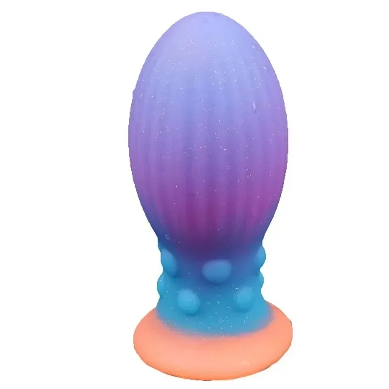 Fat Soft Premium Silicone Anal Plug (6) 3.5/4.5/5.3/7 Inch Fat Soft Premium Silicone Anal Plug - Image 1