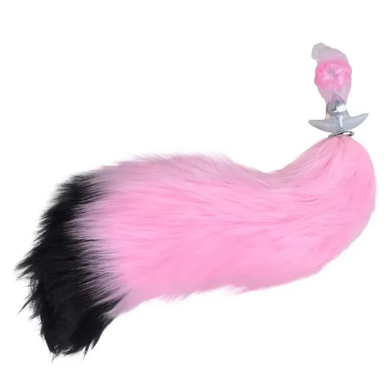 Fox Tail Best Liquid Silicone Exotic Anal Plug (1) Fox Tail Best Liquid Silicone Exotic Anal Plug - Image 1