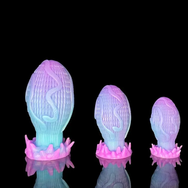 4.3/5.9/6.9 Inch Glow In The Dark Thick Exotic Anal Plug 2 4.3/5.9/6.9 Inch Glow In The Dark Thick Exotic Anal Plug 2