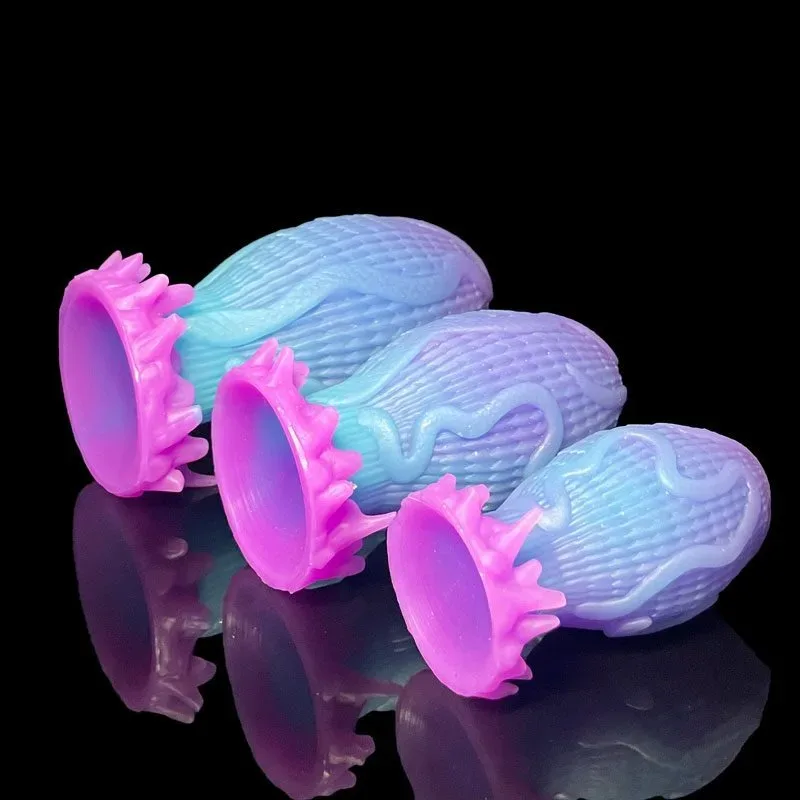 4.3/5.9/6.9 Inch Glow In The Dark Thick Exotic Anal Plug 4 4.3/5.9/6.9 Inch Glow In The Dark Thick Exotic Anal Plug 4