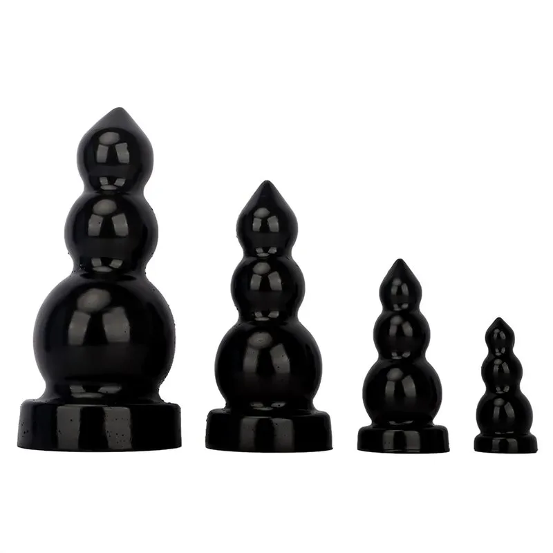 4/6/8/10.5 Inch Gourds Shape PVC Anal Dildo Plug 1 4/6/8/10.5 Inch Gourds Shape PVC Anal Dildo Plug 1