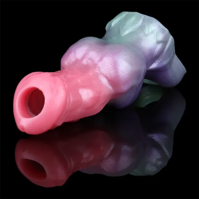 5.9 Inch Dragon Knot Sleeve Open Headed Fantasy Penis Enlargement 7 5.9 Inch Dragon Knot Sleeve Open Headed Fantasy Penis Enlargement 7