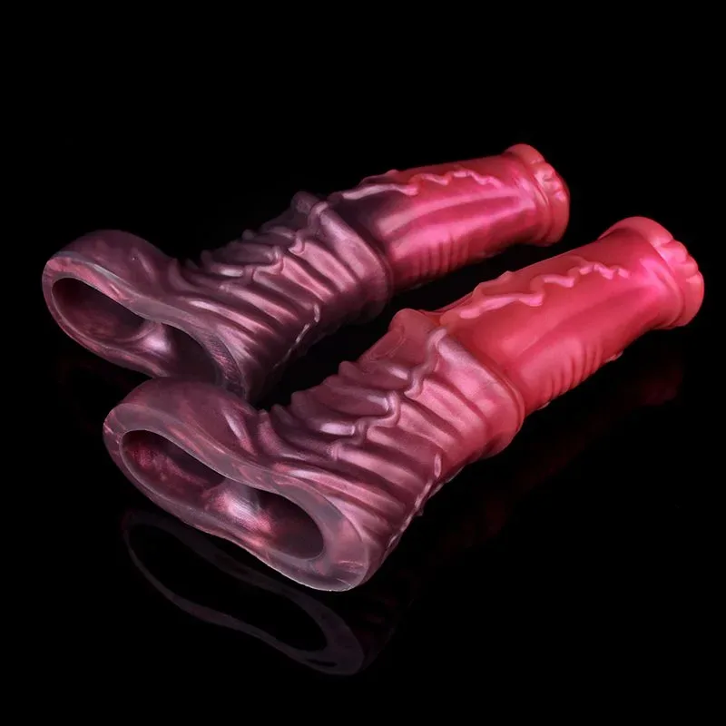 6.1/6.9 IN Horse Cock Sleeve Soft Silicone Animal Penis Sheath 6 6.1/6.9 IN Horse Cock Sleeve Soft Silicone Animal Penis Sheath 6