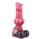 8/10/13 IN Fantasy Knot Wolf Dildo Soft Silicone Animal Sex Toy - Image 2