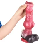 8/10/13 IN Fantasy Knot Wolf Dildo Soft Silicone Animal Sex Toy - Image 4