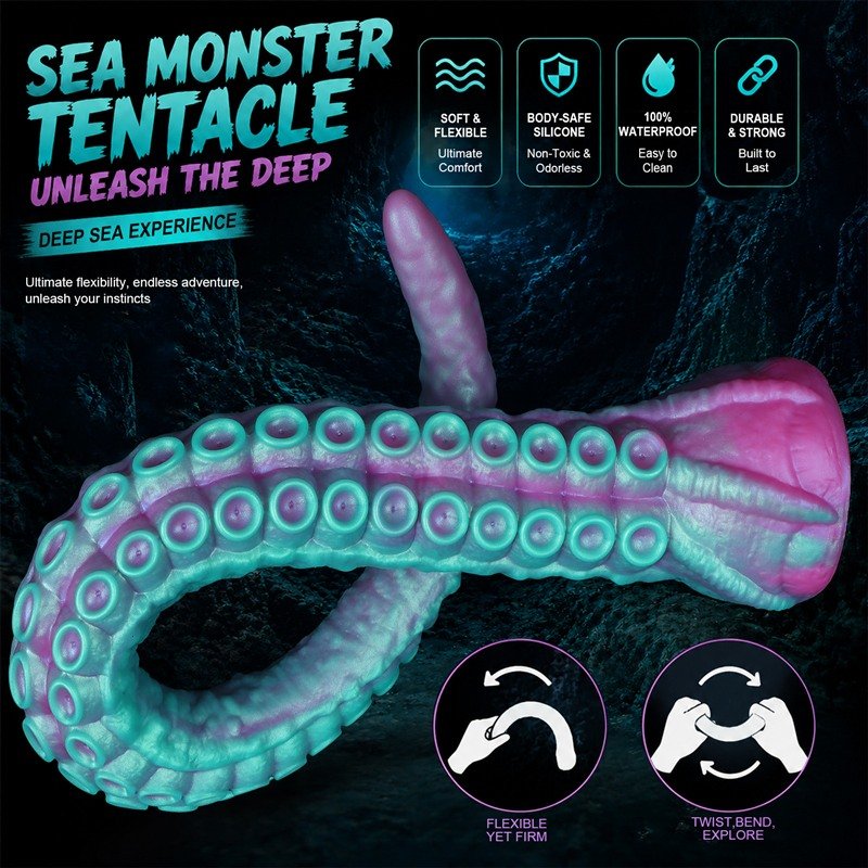 Kraken Tentacle Dildo | 15.7–21.6 Inch Super Long Anal Toy 4 Kraken Tentacle Dildo | 15.7–21.6 Inch Super Long Anal Toy 4