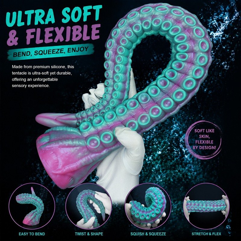 Kraken Tentacle Dildo | 15.7–21.6 Inch Super Long Anal Toy 5 Kraken Tentacle Dildo | 15.7–21.6 Inch Super Long Anal Toy 5