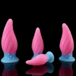 5.5/6.5/7.5/8.5 Inch Luminous Tapered Anal Dildo Butt Plug - Image 3