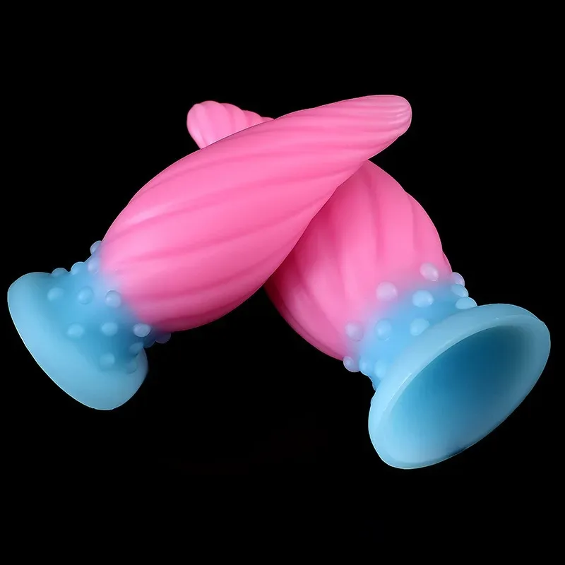5.5/6.5/7.5/8.5 Inch Luminous Tapered Anal Dildo Butt Plug 4 5.5/6.5/7.5/8.5 Inch Luminous Tapered Anal Dildo Butt Plug 4