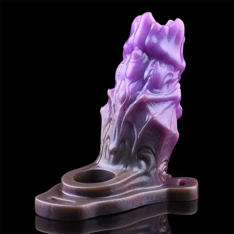 5 Inch Strap On Beast Penis Sleeve Liquid Silicone Exotic Cock Extender 5 5 Inch Strap On Beast Penis Sleeve Liquid Silicone Exotic Cock Extender 5