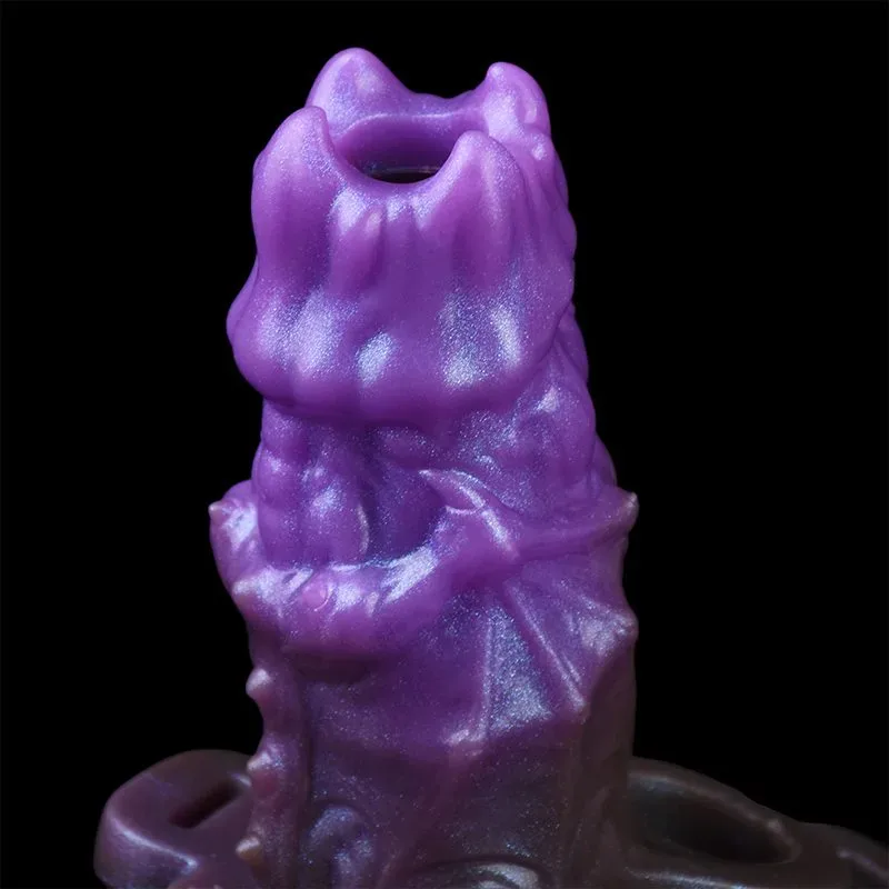 5 Inch Strap On Beast Penis Sleeve Liquid Silicone Exotic Cock Extender 7 5 Inch Strap On Beast Penis Sleeve Liquid Silicone Exotic Cock Extender 7