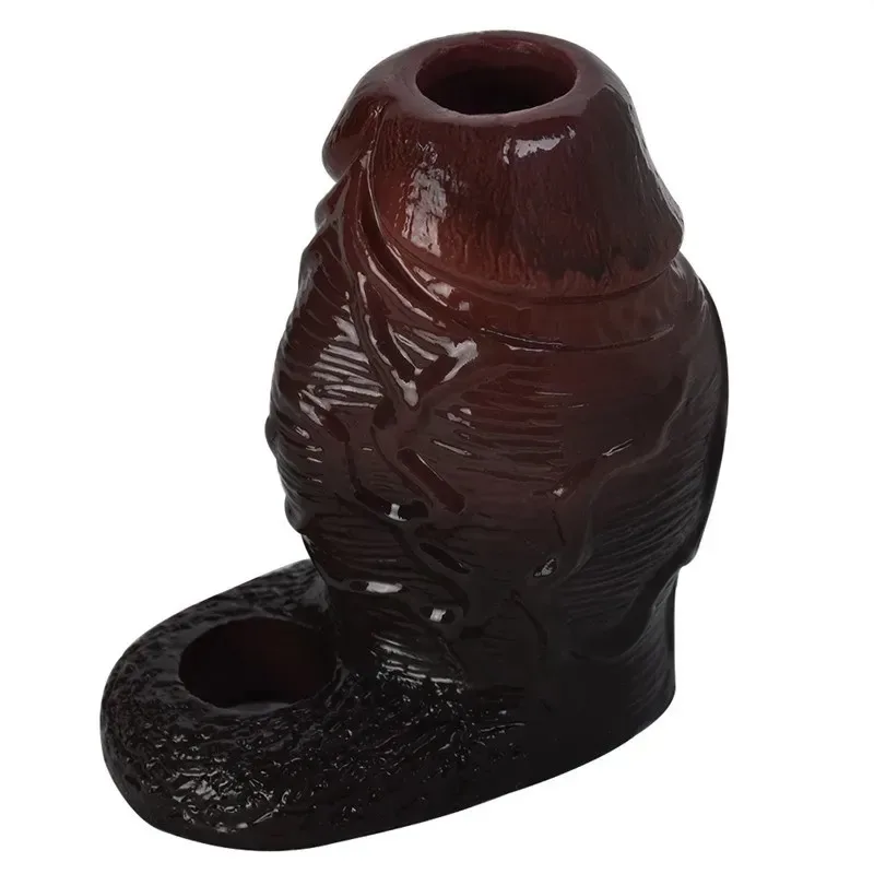 PENIS SLEEVE (9) 5 Inch Penis Sleeve Big Girthy Soft Silicone Cock Extender - Image 1