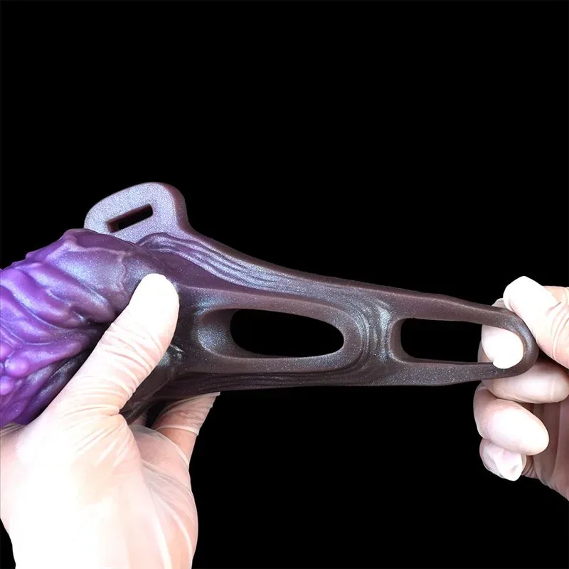 5.2 Inch Silicone Spiked Cock Sleeve Strap On Penis Extension Sheath 9 5.2 Inch Silicone Spiked Cock Sleeve Strap On Penis Extension Sheath 9