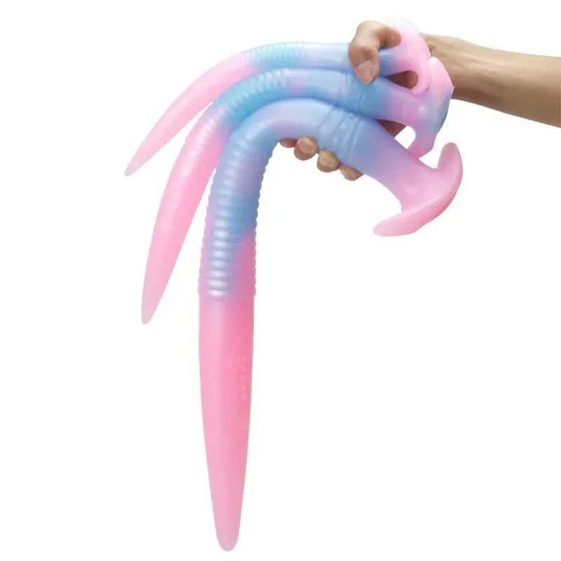 11.5/15.5/22.5 Inch Super Long Glow-In-The-Dark Anal Dildo - Image 1