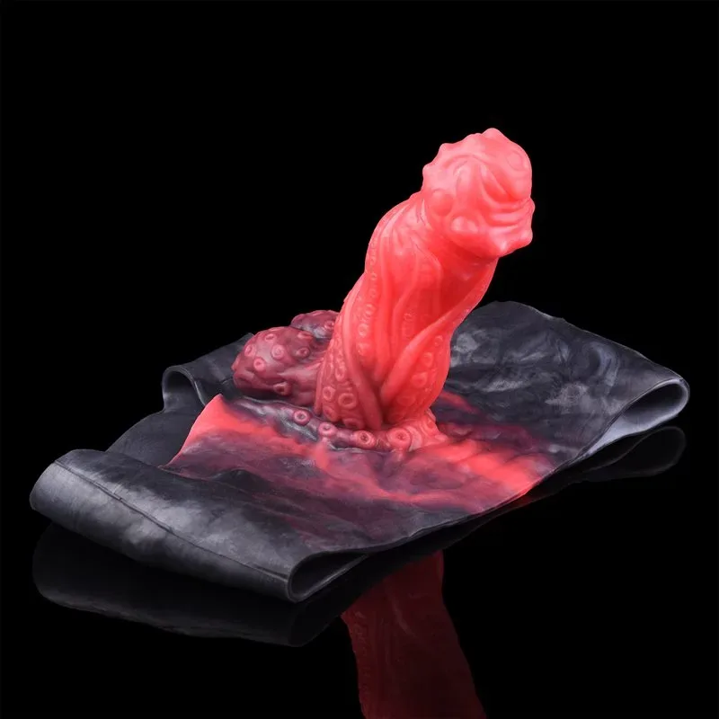Wearable Fantasy Tentacle Hollow Dildo Sleeve Soft Silicone Penis Pants 3 Wearable Fantasy Tentacle Hollow Dildo Sleeve Soft Silicone Penis Pants 3