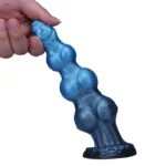 7.5/8.5/10.5 Inch Triple Knots Dildo Silicone Fantasy Anal Plug - Image 4