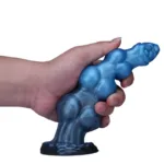 7.5/8.5/10.5 Inch Triple Knots Dildo Silicone Fantasy Anal Plug - Image 5