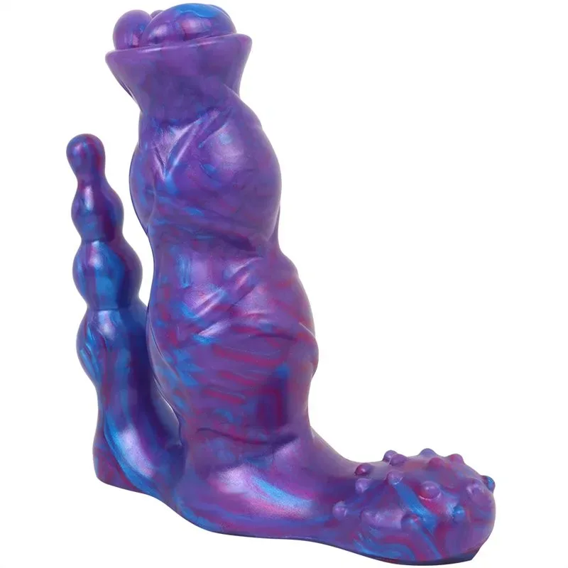 5 IN Remote Controlled Vibrating Knot Dildo 4 5 IN Remote Controlled Vibrating Knot Dildo 4