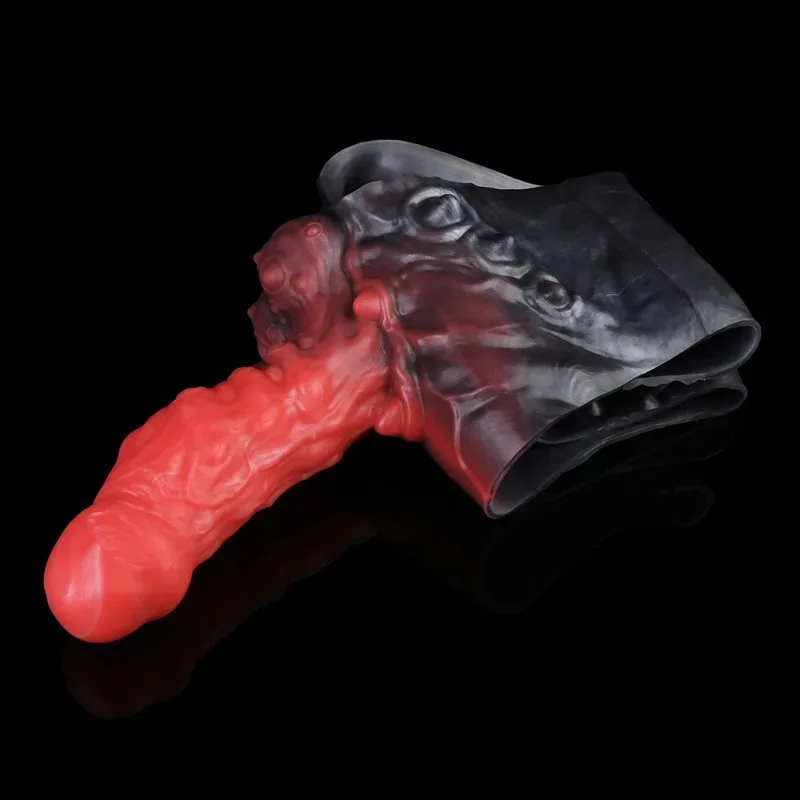 Fantasy Alien Penis Pants Premium Silicone Wearable Hollow Dildo Sleeve 11 Fantasy Alien Penis Pants Premium Silicone Wearable Hollow Dildo Sleeve 11