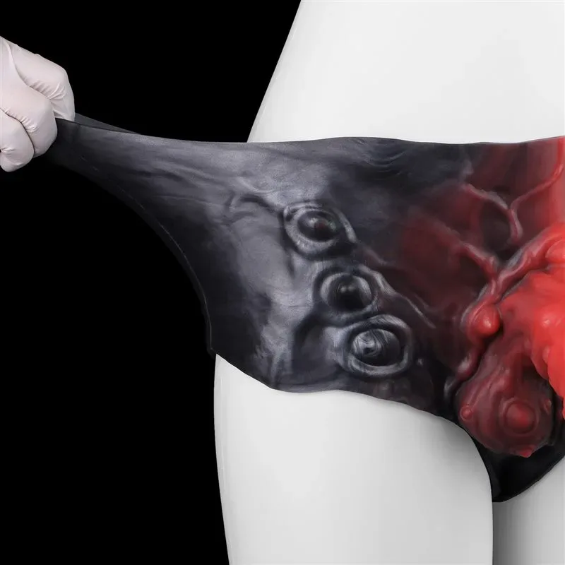 Fantasy Alien Penis Pants Premium Silicone Wearable Hollow Dildo Sleeve 5 Fantasy Alien Penis Pants Premium Silicone Wearable Hollow Dildo Sleeve 5