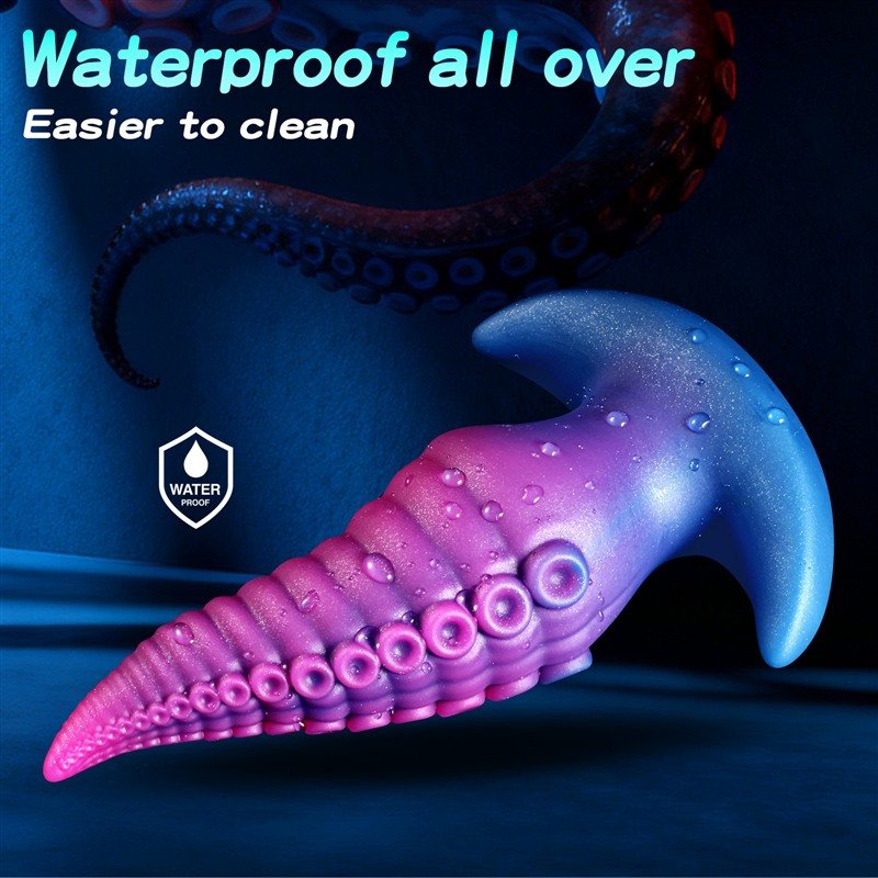 Octopus Tentacle Anal Plug | 4.3-7.8 Inch Silicone T-Base Butt Plug 5 Octopus Tentacle Anal Plug | 4.3-7.8 Inch Silicone T-Base Butt Plug 5