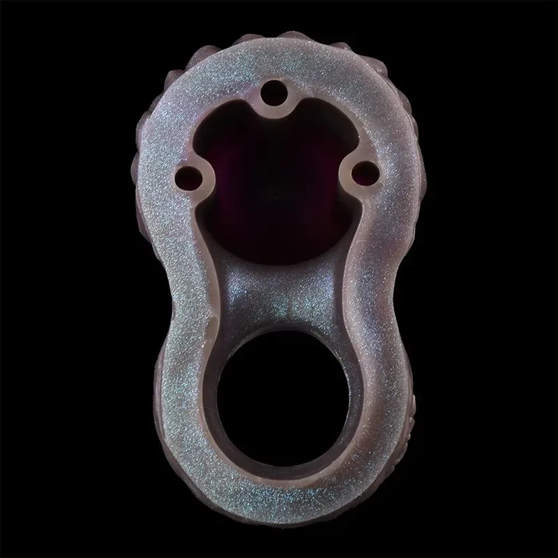 6 IN Purple Dragon Sleeve Thick Penis Cover with 3 Build-In Skeleton 5 6 IN Purple Dragon Sleeve Thick Penis Cover with 3 Build-In Skeleton 5