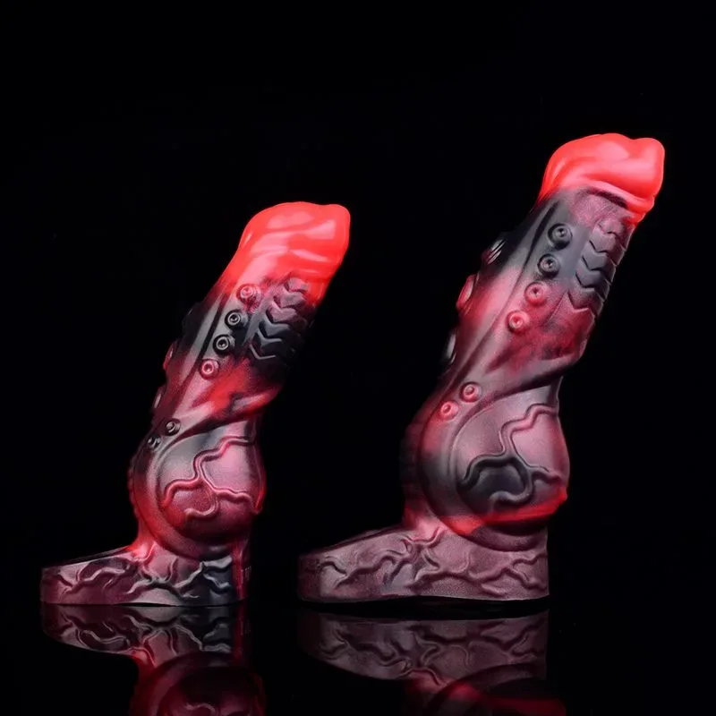 6/7 IN Vibrating Tentacle Knot Cock Sleeve Silicone Exotic Penis Sheath 5 6/7 IN Vibrating Tentacle Knot Cock Sleeve Silicone Exotic Penis Sheath 5