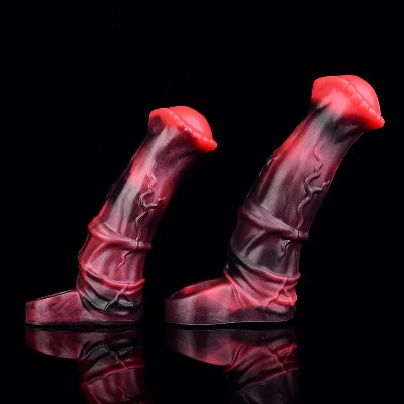 6/7.2 IN Vibrating Horse Cock Sleeve Fantasy Silicone Penis Sheath 5 6/7.2 IN Vibrating Horse Cock Sleeve Fantasy Silicone Penis Sheath 5