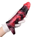 6/7 IN Vibrating Fantasy Sleeve Soft Silicone Exotic Penis Extension - Image 8
