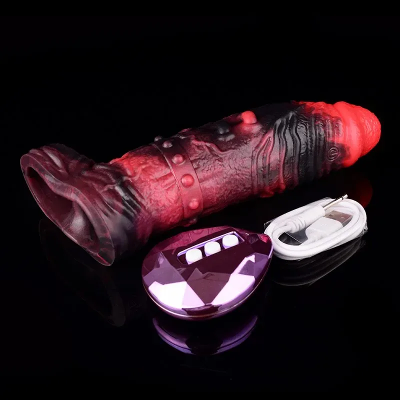 6/7 IN Vibrating Fantasy Sleeve Soft Silicone Exotic Penis Extension 3 6/7 IN Vibrating Fantasy Sleeve Soft Silicone Exotic Penis Extension 3