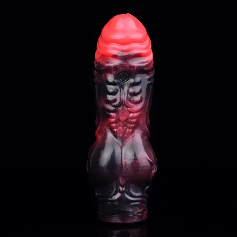 6 IN Vibrating Exotic Cock Sleeve Fantasy Silicone Knot Sheath Sex Toy 9 6 IN Vibrating Exotic Cock Sleeve Fantasy Silicone Knot Sheath Sex Toy 9