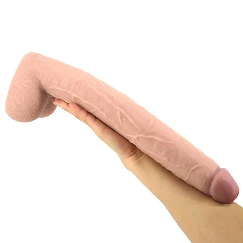 15.5 IN Extreme Long Flexible PVC Dildo 3 15.5 IN Extreme Long Flexible PVC Dildo 3