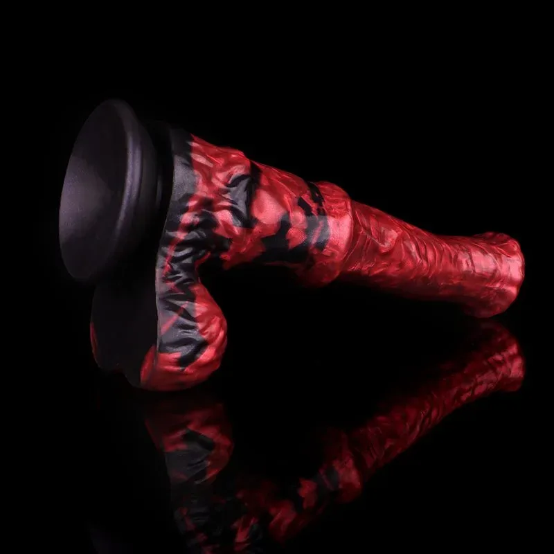 10.2 Inch Big Animal Horse Dildo Soft Silicone Equine Sex Toy 12 10.2 Inch Big Animal Horse Dildo Soft Silicone Equine Sex Toy 12