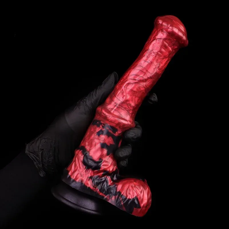 10.2 Inch Big Animal Horse Dildo Soft Silicone Equine Sex Toy 5 10.2 Inch Big Animal Horse Dildo Soft Silicone Equine Sex Toy 5