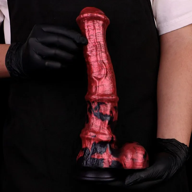 11 Inch Realistic Horse penis dildo Big Fantasy Silicone Adult Toy 2 11 Inch Realistic Horse penis dildo Big Fantasy Silicone Adult Toy 2