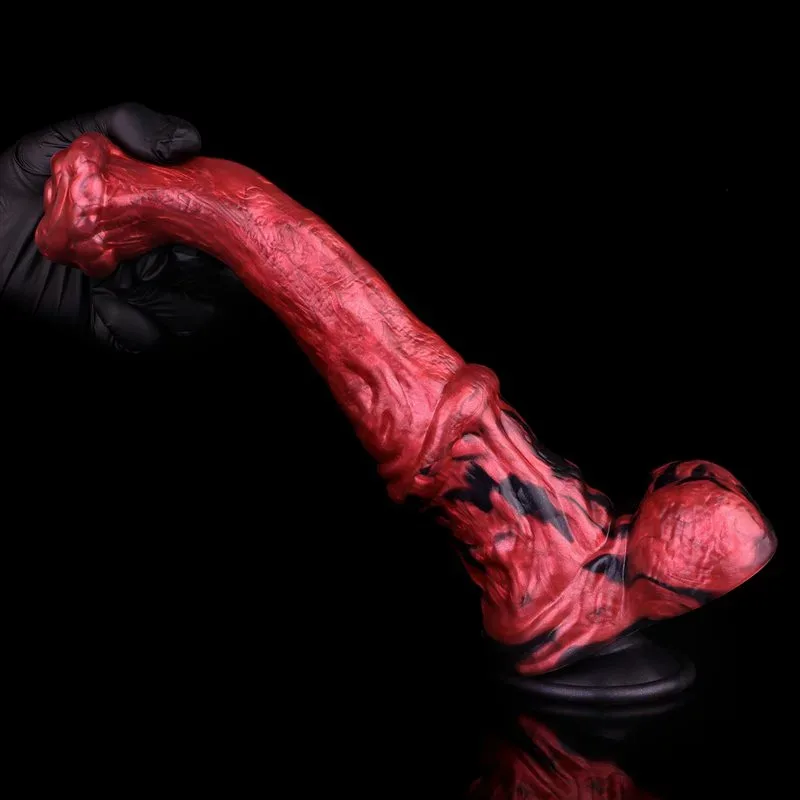 10.8 Inch Big Horse Cock Dildo Soft Silicone Animal Penis 8 10.8 Inch Big Horse Cock Dildo Soft Silicone Animal Penis 8
