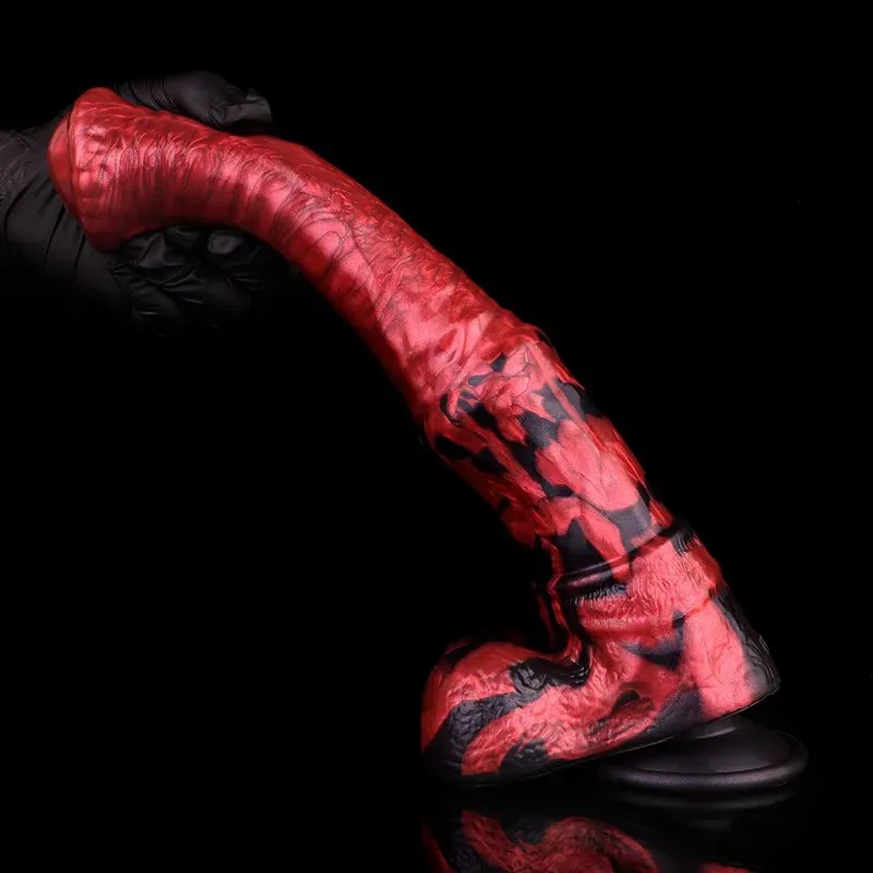 11.8 Inch Big Horse Dildo Silicone Realistic Animal Penis 8 11.8 Inch Big Horse Dildo Silicone Realistic Animal Penis 8