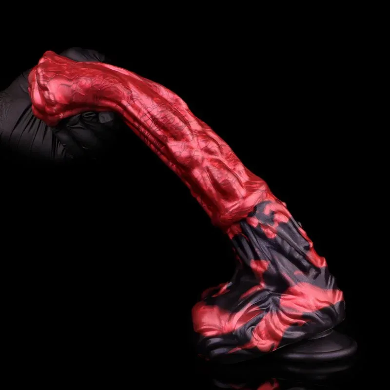 12 Inch Large Silicone Flared Horse Dildo Animal Sex Toy 8 12 Inch Large Silicone Flared Horse Dildo Animal Sex Toy 8