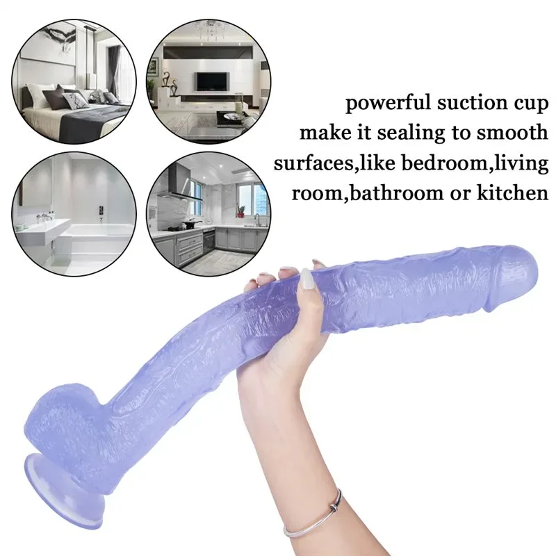 17 IN Extra Long Textured PVC Dildo 6 17 IN Extra Long Textured PVC Dildo 6