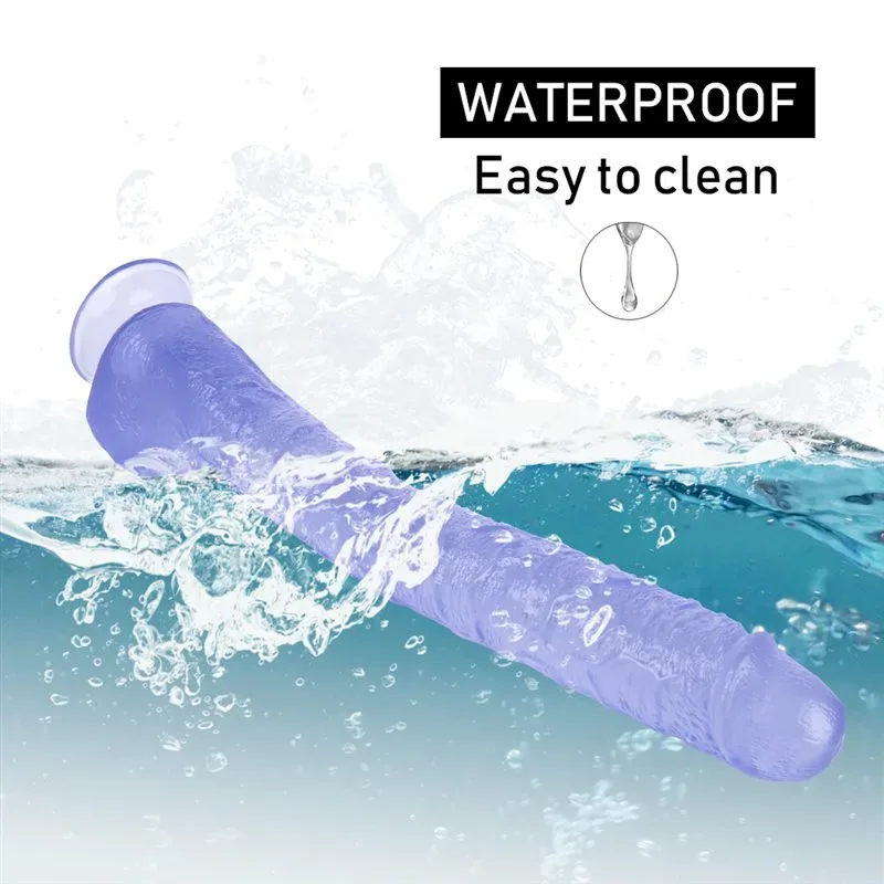 17 IN Extra Long Textured PVC Dildo 7 17 IN Extra Long Textured PVC Dildo 7