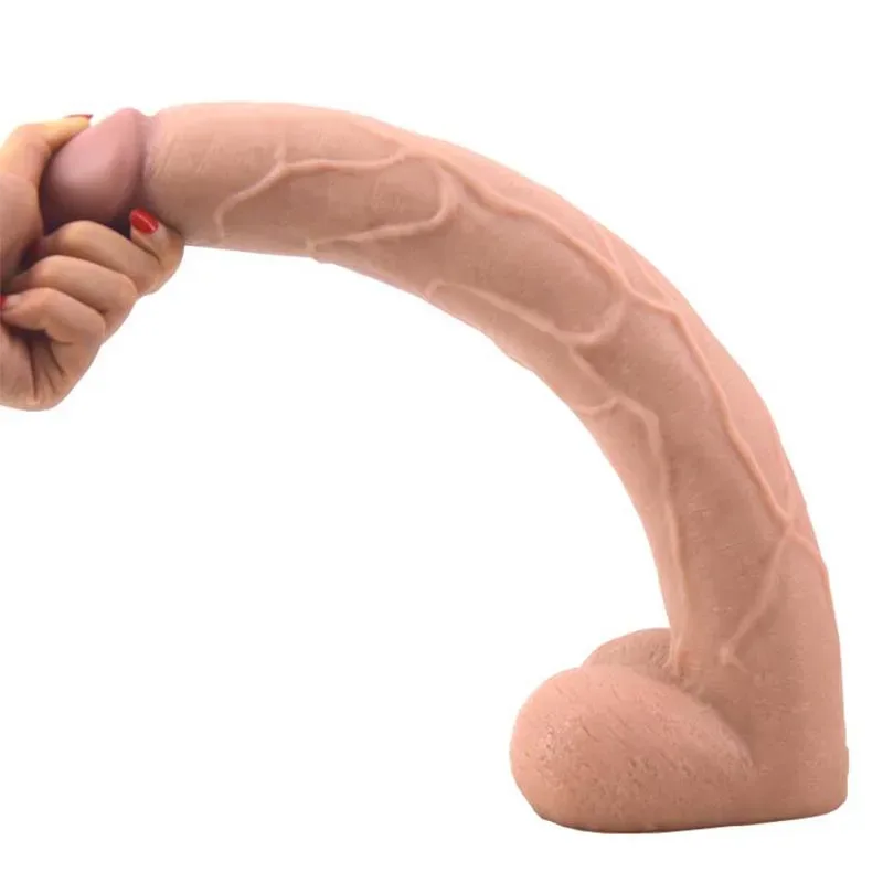 15.5 IN Extreme Long Flexible PVC Dildo 4 15.5 IN Extreme Long Flexible PVC Dildo 4