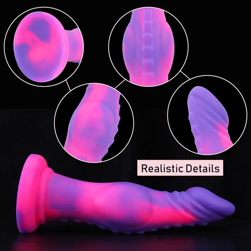 7.5 IN Purple Snake Dildo with Knot Unique Adult Toy 3 7.5 IN Purple Snake Dildo with Knot Unique Adult Toy 3