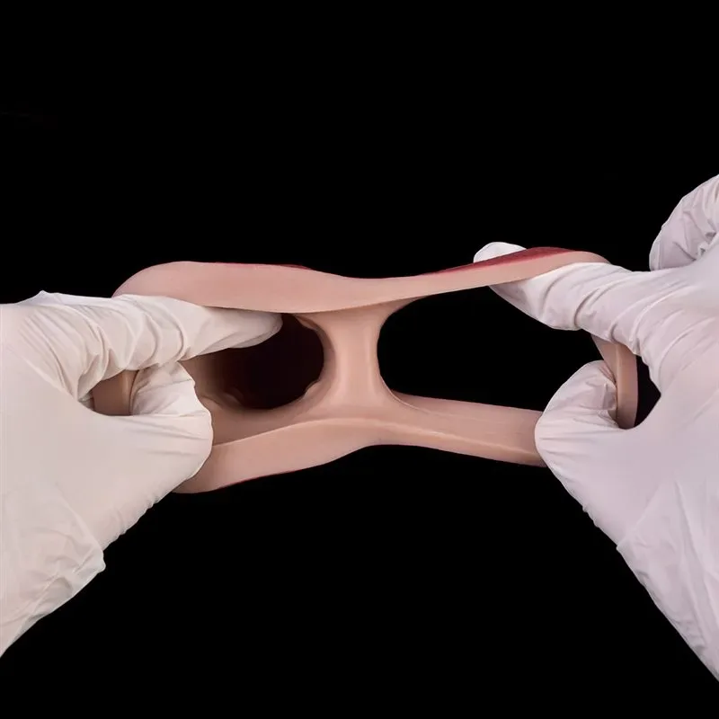 8.5 Inch Big 10 Vibration Soft Silicone Realistic Penis Sleeve 12 8.5 Inch Big 10 Vibration Soft Silicone Realistic Penis Sleeve 12