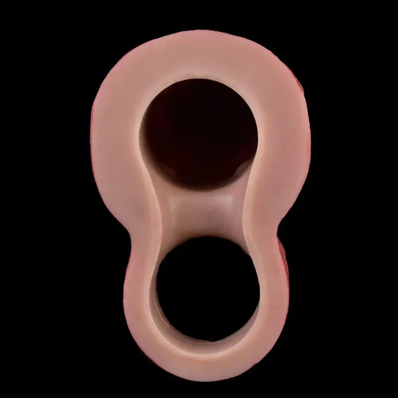 8.5 Inch Big 10 Vibration Soft Silicone Realistic Penis Sleeve 9 8.5 Inch Big 10 Vibration Soft Silicone Realistic Penis Sleeve 9