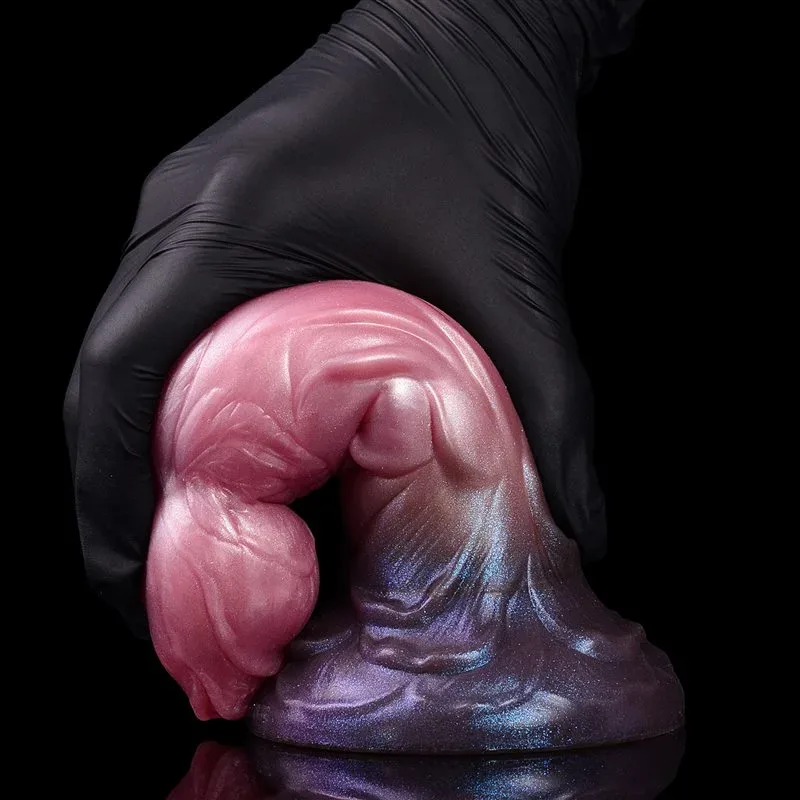 7.2 Inch Flower Bud Shape Dildo Dual Layer Silicone Exotic Anal Plug 7 7.2 Inch Flower Bud Shape Dildo Dual Layer Silicone Exotic Anal Plug 7