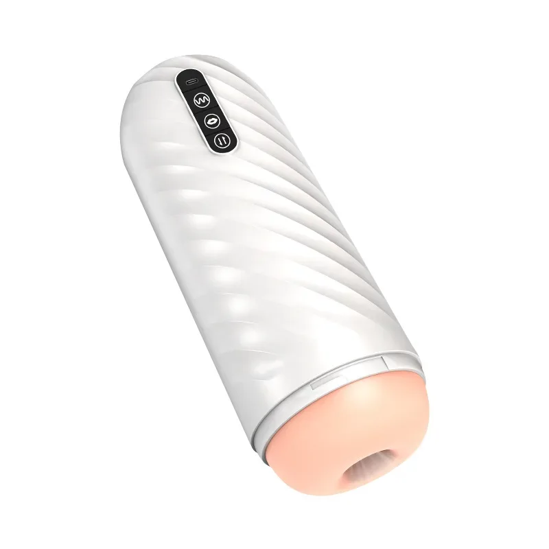 Automatic Male Masturbator Powerful 10 Vibration 5 Thrusting and Sucking Modes (1) Portable Realistic Feeling Automatic Male Masturbator - Image 1