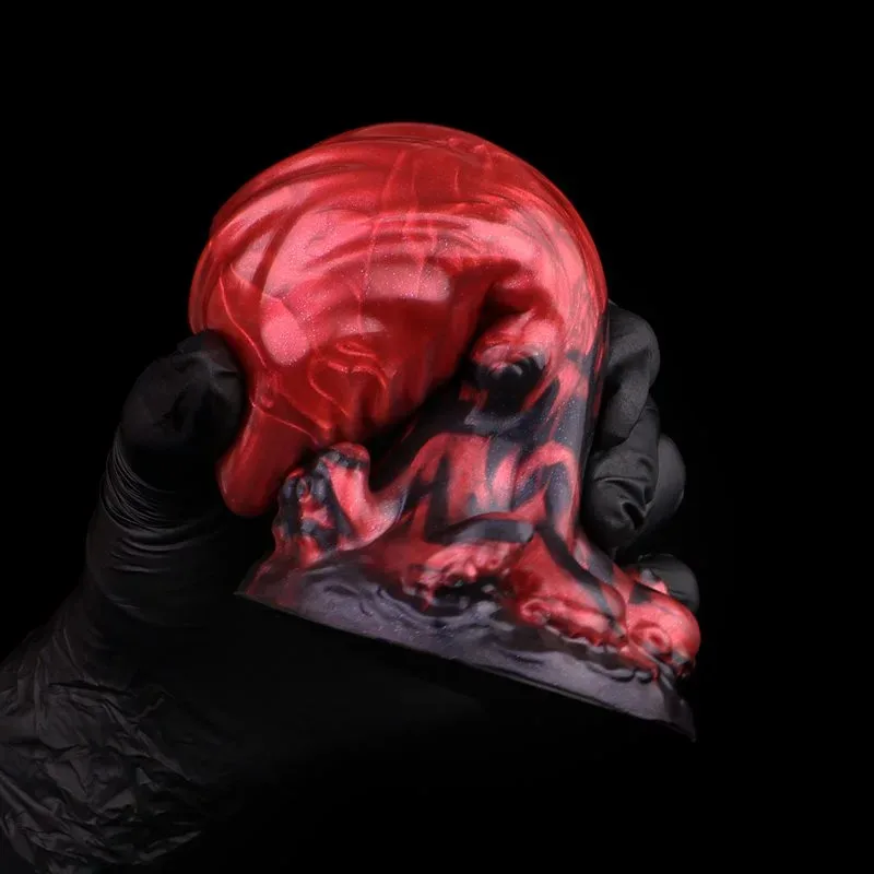 5.8 Inch Exotic Butt Plug Thick Fantasy Silicone Anal Toy 6 5.8 Inch Exotic Butt Plug Thick Fantasy Silicone Anal Toy 6